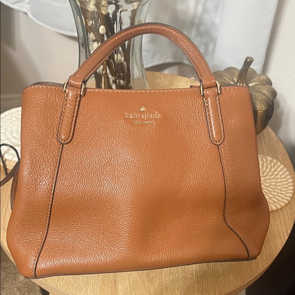 kate spade Handbags - Kate Spade Brown Leather Satchel